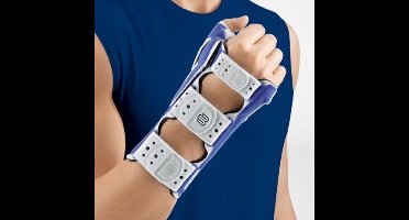 Bauerfeind ManuLoc Rhizo Polsbrace - 3 - Rechts - Grijs - Rhizo