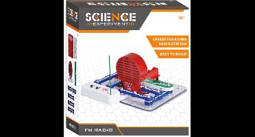 Basic Science Maak Je Eigen FM Radio - Educatief bouwpakket voor alle leeftijden