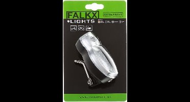 FALKX LED koplamp Uil 2 LEDs. incl batterijen (hangverpakking).