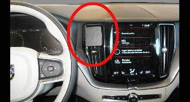 Brodit ProClip houder geschikt voor Volvo V60 / S60 2019 - / XC60 2018 - Center mount