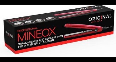 Mineox Mini Straightener 30W Metalic Rood Original Best Buy