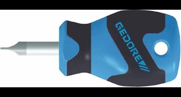 Gedore 2153 5,5 3-C Sleufschroevendraaier Kort 1.0x5.5mm 25mm - 1482432