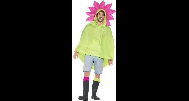 "Poncho bloem voor volwassenen - Verkleedkleding - One size"