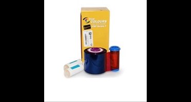 RIBBON COLOR-YMCKO 1/2 PANEL 60MMX433