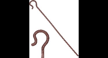 Wandelstok 4-delig