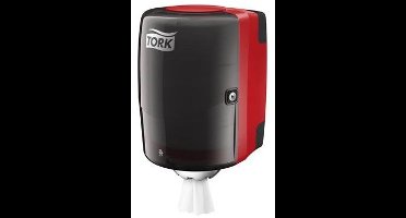 Tork Performance Disp. centerfeed rol zwart/rd 36x25x23cm M2 dispenser ds à 1 (659008)