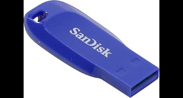 Cruzer Blade 32 GB - 32 GB - USB Type-A - 2.0 - Capless - Blue