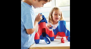 Speelgoed raket blauw - Green Toys