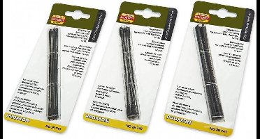 Proxxon Micromot 28741 12 stuk(s) Figuurzaagblad met dwarsstift, grove vertanding 12st. Dikkere materialen, zacht / har