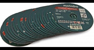 Metabo Snijschijven Inox Special Edition II 125 mm 1 stuk.