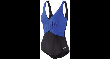 BECO Badpak - D-cup - Dames - Polyamide - Blauw/zwart - Maat 48