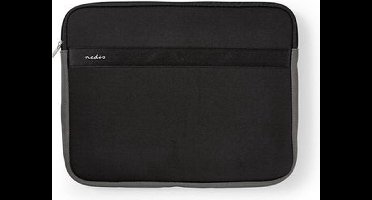 Nedis Notebookhoes - 13 - 14 " - Neopreen - Antraciet / Zwart - 20 mm - 270 mm - 335 mm