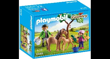 PLAYMOBIL Dierenarts met pony's - 6949