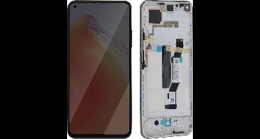Xiaomi, Scherm + Kader Geschikt voor Xiaomi Mi 10T / 10T Pro Compleet blok Origineel maanscherm, Zilver