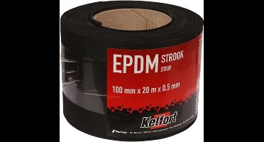 Kelfort EPDM Folie Zwart 0.10X20M X0.5mm - 1525901