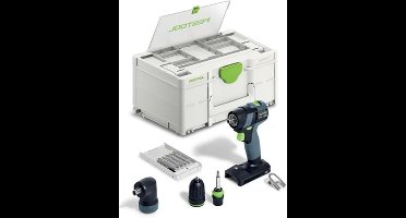 Festool TXS 18-Basic-Set Accu Schroefboormachine 18V Basic Body in Systainer - 577335