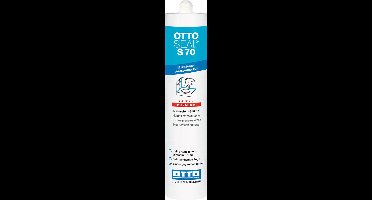 Ottoseal S70 Natuursteen siliconenkit 310ml - Mat antraciet C1300