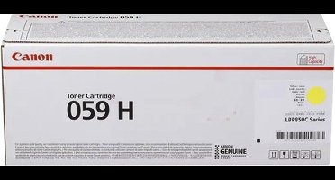 Toner Canon 059 H Yellow