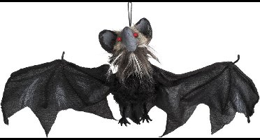 Generik Vleermuis decoratie - Met licht en geluid - Halloween feestdecoratie