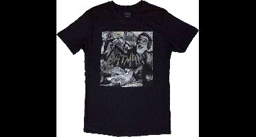 DC Comics Batman - Mural Heren T-shirt - L - Zwart