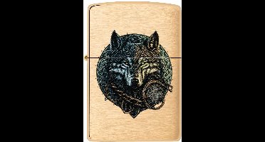 Zippo Wolf Warrior Design