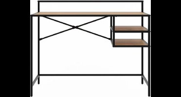 Bureau Altino eiken melamine 110 cm - Naturel