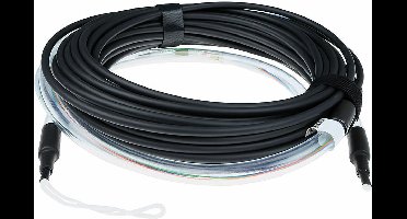 ACT RL4406 Singlemode 9/125 OS2 indoor/outdoor kabel 24-voudig met LC connectoren 60 meter