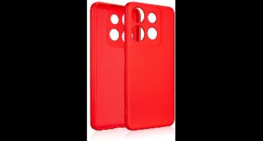 Beline Siliconen hoesje voor Infinix Smart 7 rood/rood