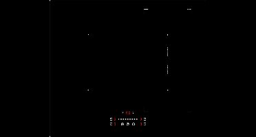 Exquisit EKI624-30 - Inbouw Inductiekookplaat - Met Bridge Functie - 4 Kookzones - Slide Control - 1 en 2 Fasen