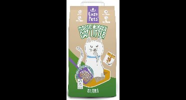 Easypets Biodegradable Classic Houtkorrels Kattenbakvulling
