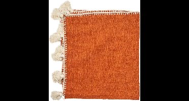 The Stitch Bed Throw - Terracotta