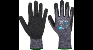 Portwest Dermiflex Aqua Handschoen - Grijs/zwart - S