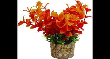 Zolux Kunstplanten Op Grind - Aquarium - Kunstplant - Assorti per stuk Small