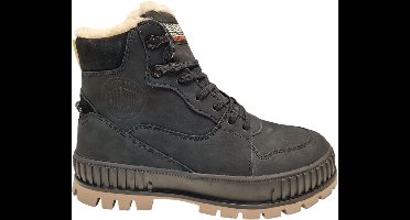 Palladium - PALLASHOCK WARM WP - Dames veterschoenenDames sneakersVrije tijd half-hoogHeren veterschoenHeren sneakers - Kleur: Zwart - Maat: 41