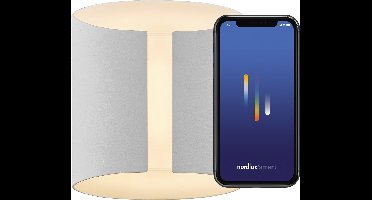 Nordlux Grip-wandlamp-smart-2700 6500K-wit/opaal