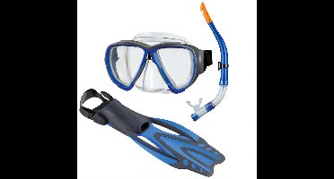 Beco Snorkelset Porto Dx 3.0 - Unisex - Blauw