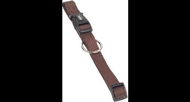 Nobby halsband classic bruin 50-65 x 1,4 cm - 1 st
