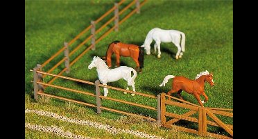 Faller - Koppelomheining I, 876 mm - modelbouwsets, hobbybouwspeelgoed voor kinderen, modelverf en accessoires