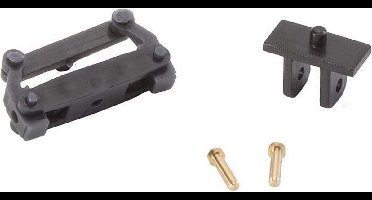 Faller - Vooras, gemonteerd voor auto Sprinter, zonder wielen (12 mm) - modelbouwsets, hobbybouwspeelgoed voor kinderen, modelverf en accessoires