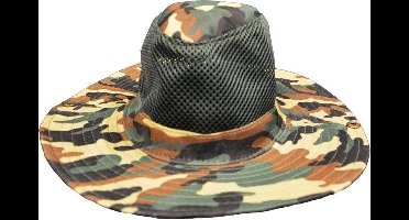 Rubie's Hoed Met Militaire Print Groen Unisex