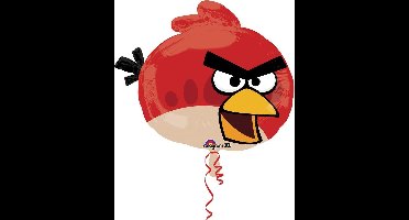 Qualatex - Folie Super Shape Angry Bird Rood