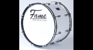 Fame Marching basDrum 20"x12", met Tragegordel & Beater - Marching bass drum