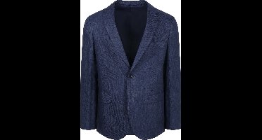 Suitable Blazer Linen Twill Donkerblauw (navy) - Maat 54 - Heren blazer