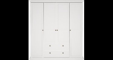 Giga Living Kledingkast Paris - Wit - 180x200x60cm