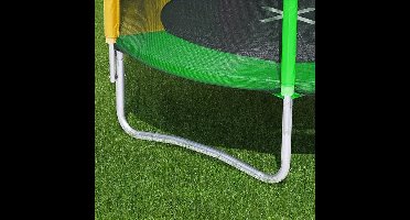 Outdoor Trampoline – Fitness Trampoline – Springtoestel – Trampoline Voor Volwassenen – Trainings trampoline – 152 cm Diameter – Veiligheidsnet Inclusief – Max 150 kg Belastbaar