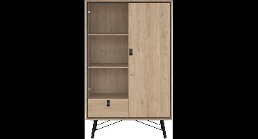 Giga Living Wandkast Ry - Naturel - 100x40x160cm