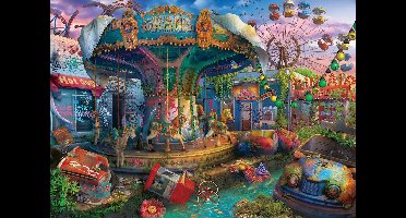 Ravensburger puzzel Gloomy Carnival - Abandoned Place - 1000 stukjes.