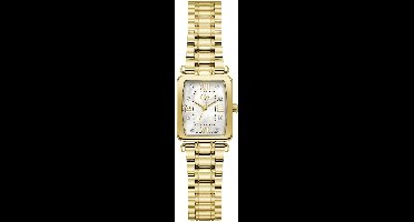 Gc Gc Plaza Mini Quartz Analoog Horloge Geelgoud-Tint Behuizing: 100% Roestvrij Staal | Armband: Echt Leer 21 mm Z71002L1