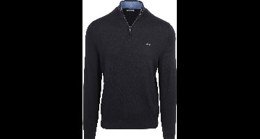 McGregor Half-Zip Trui Cotton Cashmere Navy - Maat M - Heren - Quarter zip