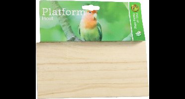 De Boon Platform Hout Rechthoek 20X10CM